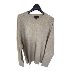 Men’s Banana Republic Luxury Winter Blend Cable Knit XL Sweater